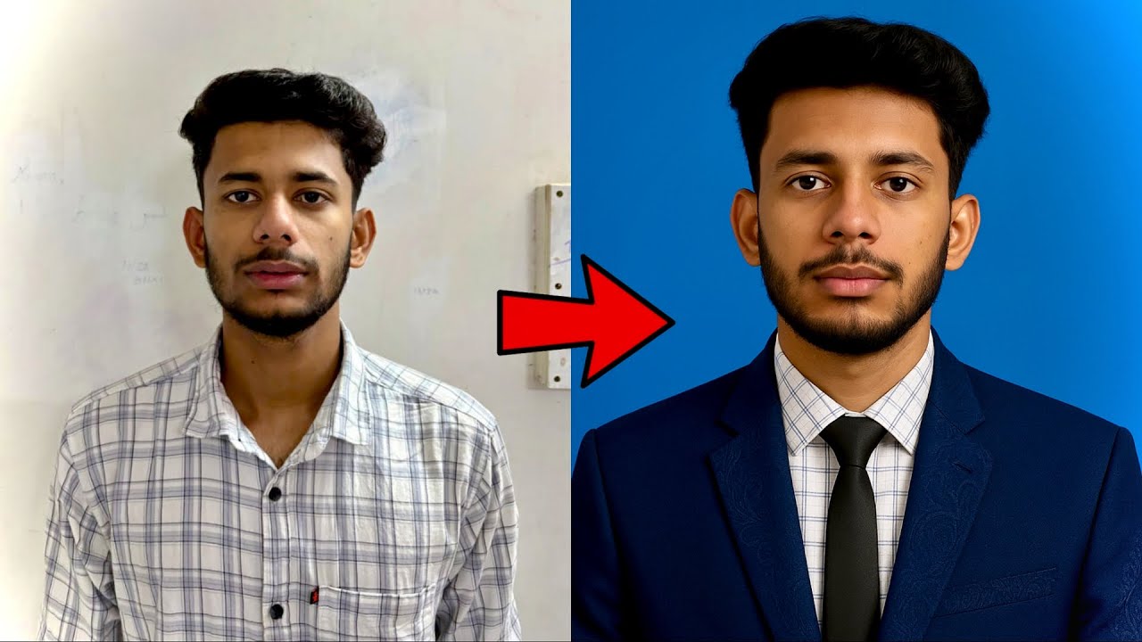 AI Passport Photo Transformation